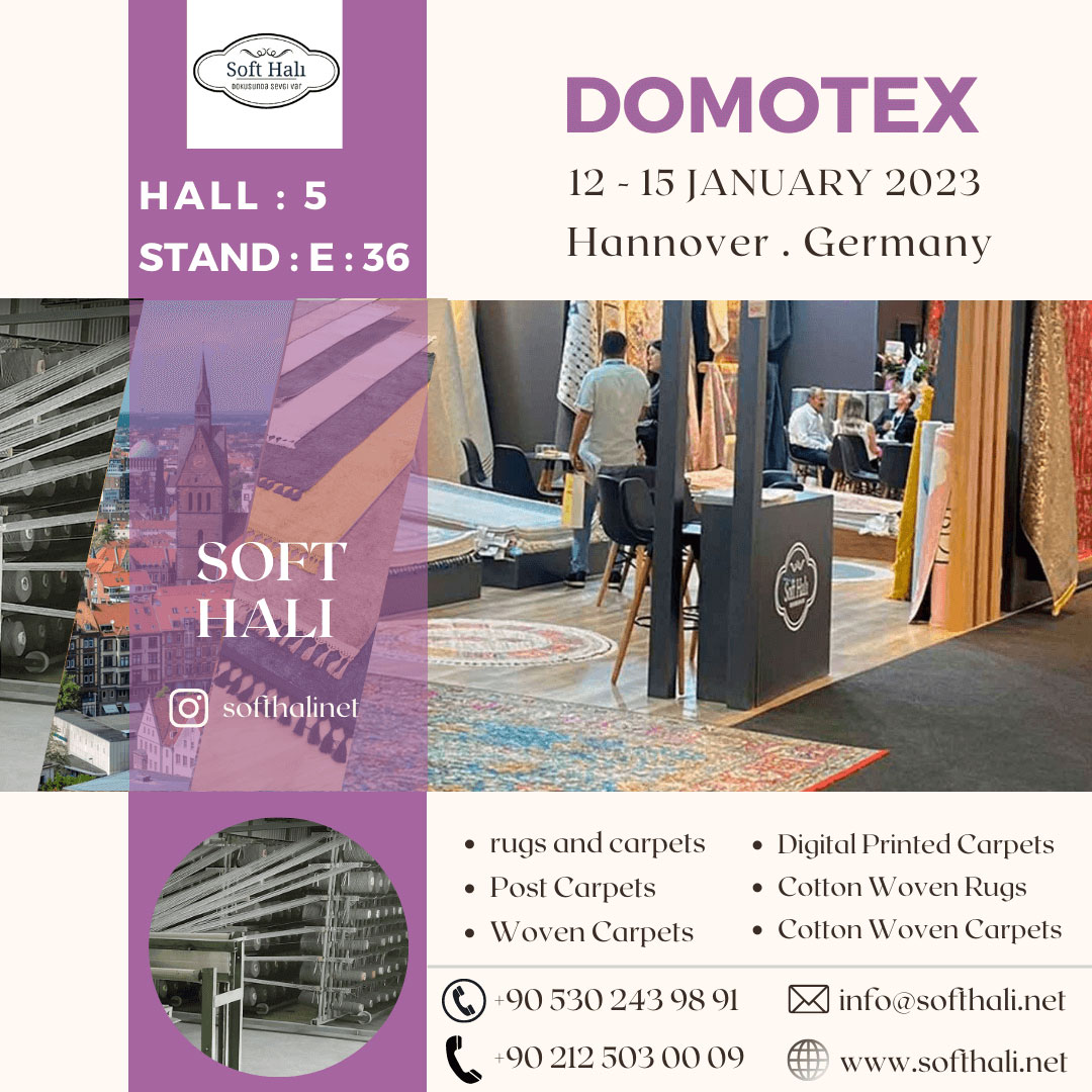 Domotex 2023 Uluslararası Dünya Halı ve Zemin Ürünleri Fuarı
